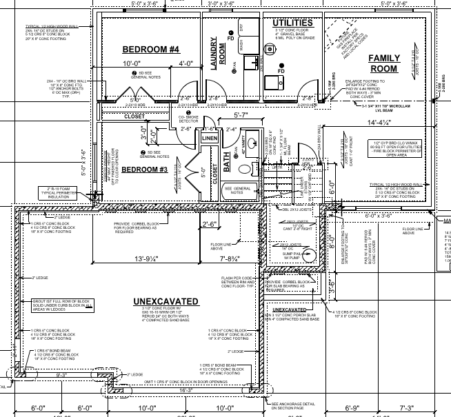 Byron Split-Foyer Floor Plan For Sale